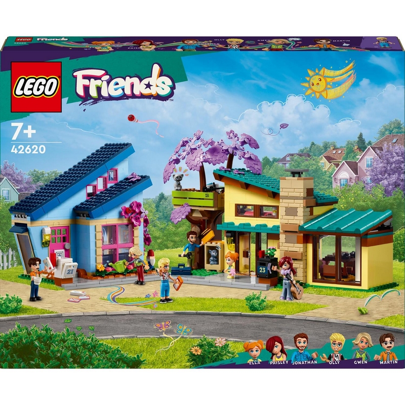 LEGO Friends 42620 Rodinný dom Ollyho a Paisley